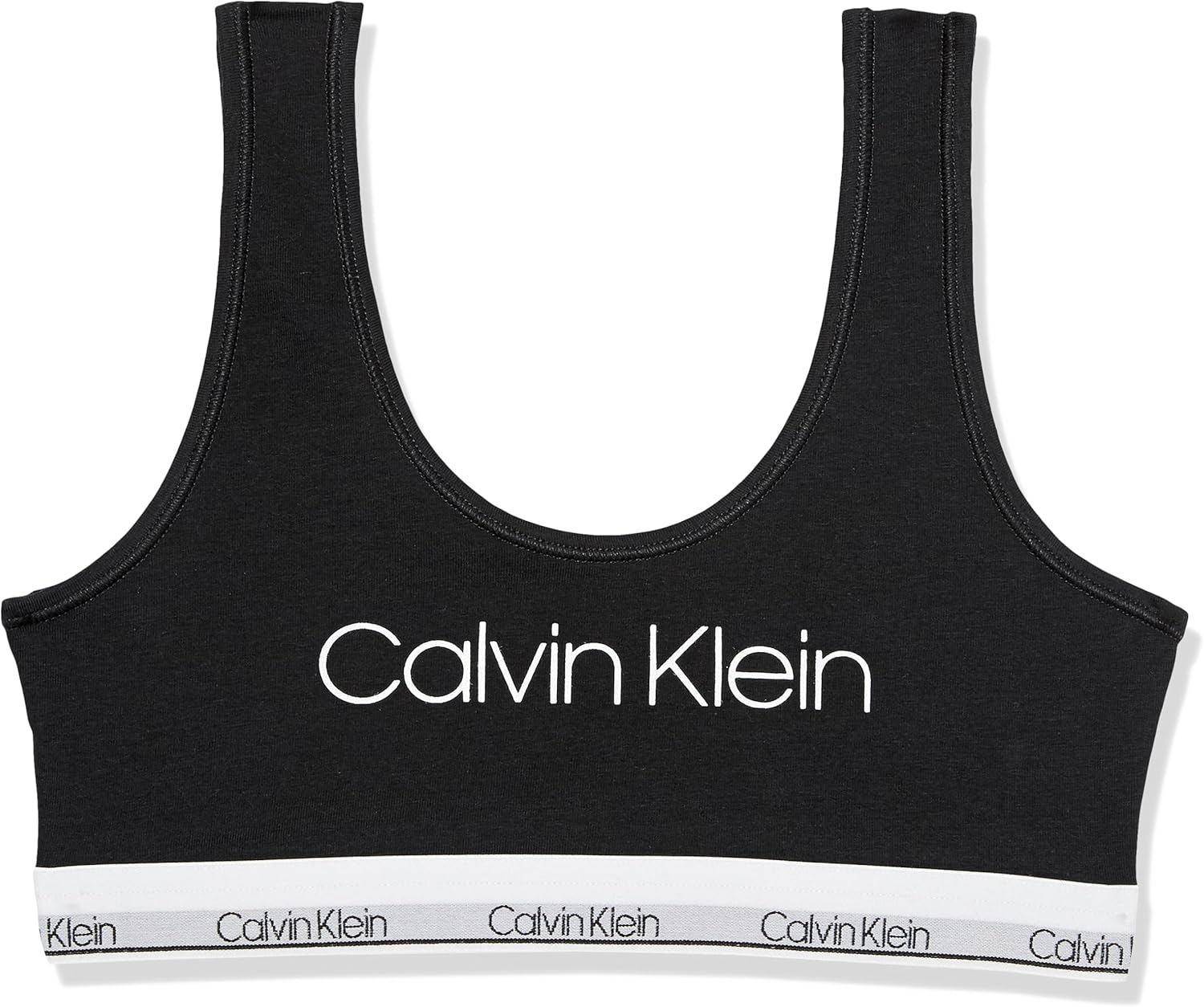 Комплект из 3 бюстгальтеров-бралеттов Calvin Klein Girls Modern Cotton, White/Black/Hg — фото 3