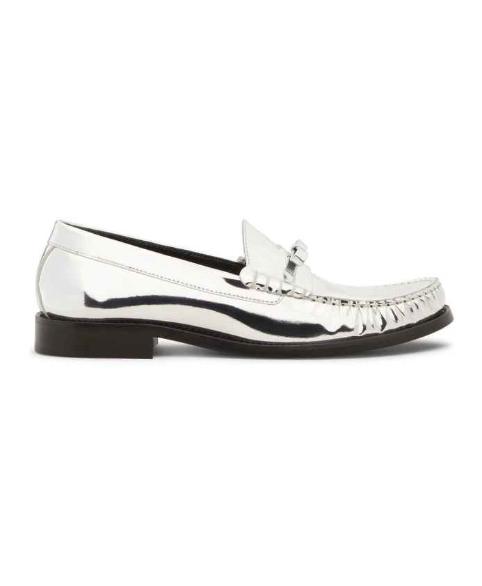 Лоферы Lottie с бантом Stuart Weitzman, серый