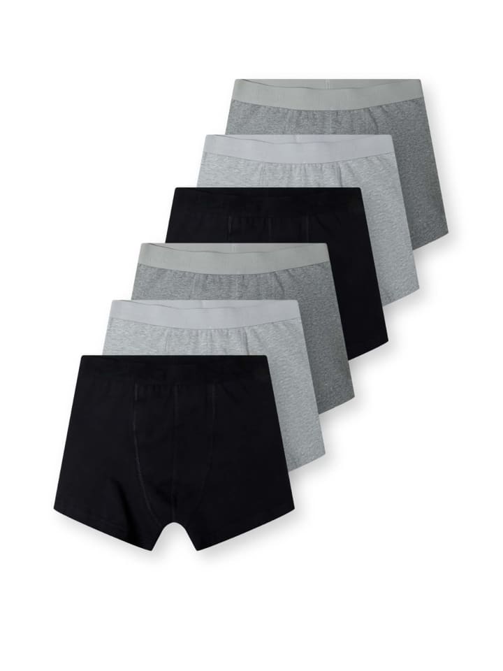 

Respect Набор из 6 штук: боксеры SET10009M серого цвета