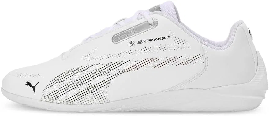Кроссовки PUMA Unisex Adult Low Trainers BMW MMS Drift Cat Decima, White Opulent Garden