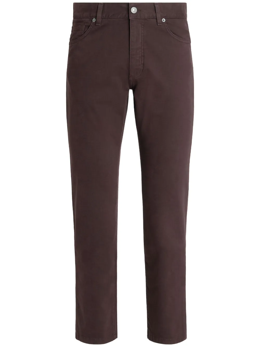 

Прямые джинсы Roccia Zegna, красный