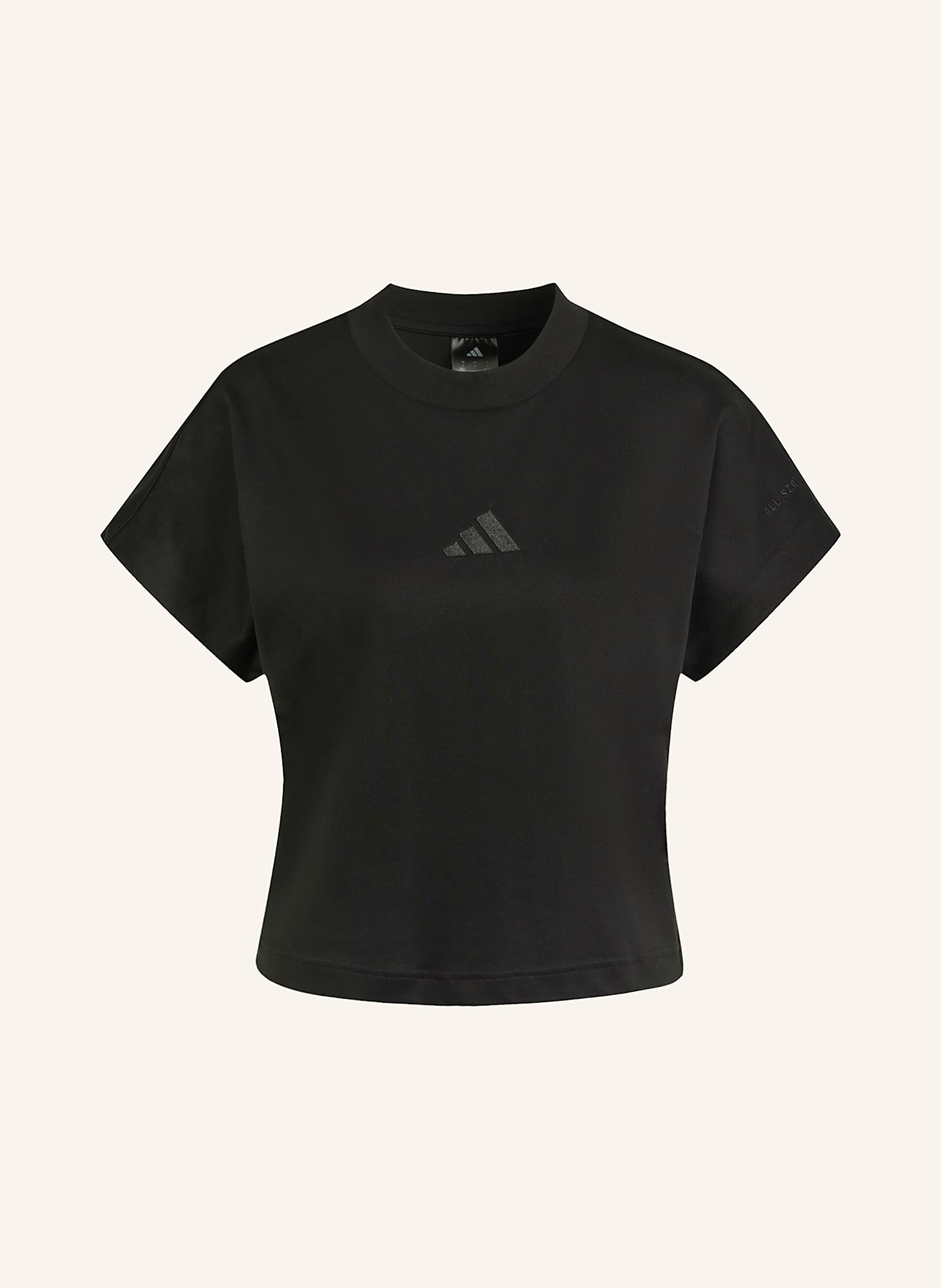 

Укороченный топ, все szn футболка Adidas, черный