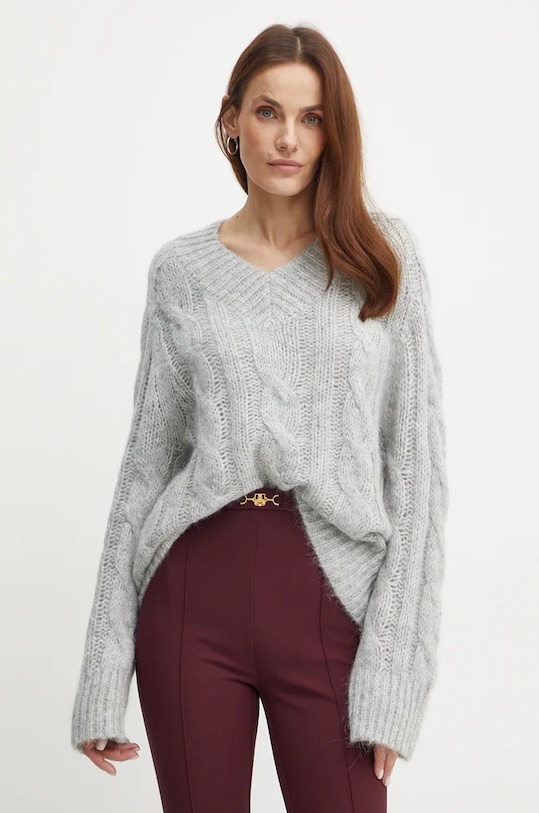 

Шерстяной свитер Michael Michael Kors, серый