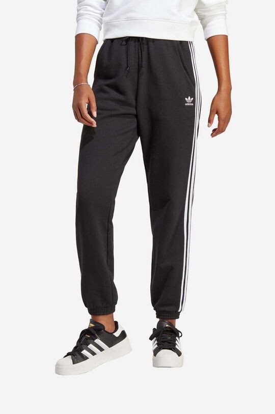 

Спортивные брюки из хлопка adidas Originals, черный