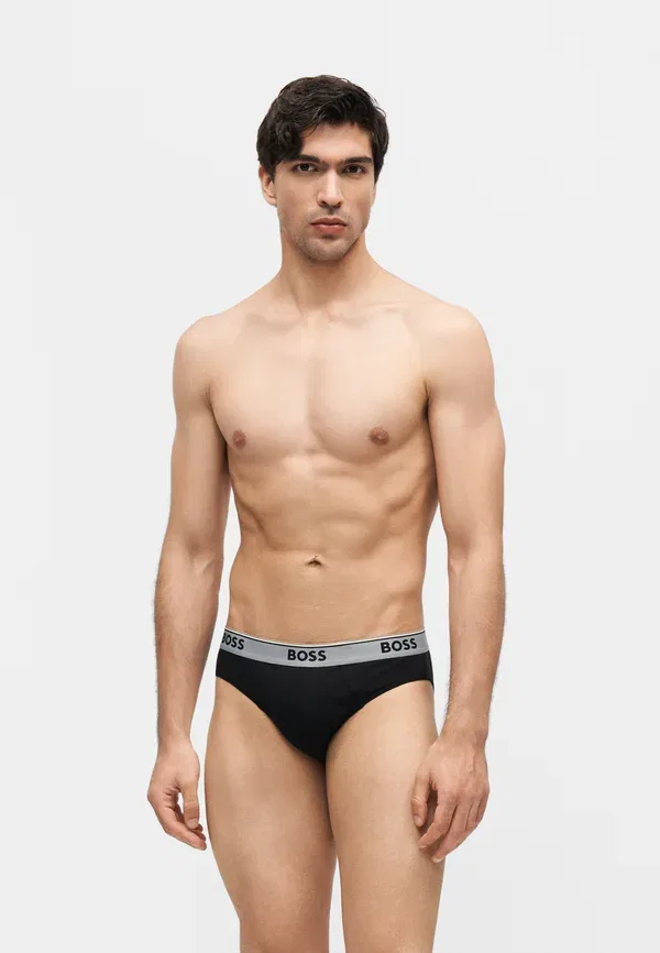 Трусы Boss, модель Power 3 pack briefs, черный — фото 4