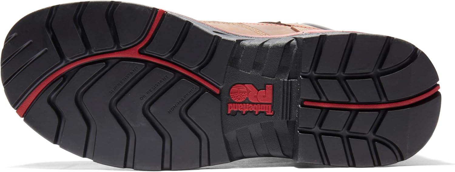 Timberland PRO мужские Bosshog 6 дюймовые рабочие ботинки с композитным защитным носком и водонепроницаемостью, Brown — фото 4