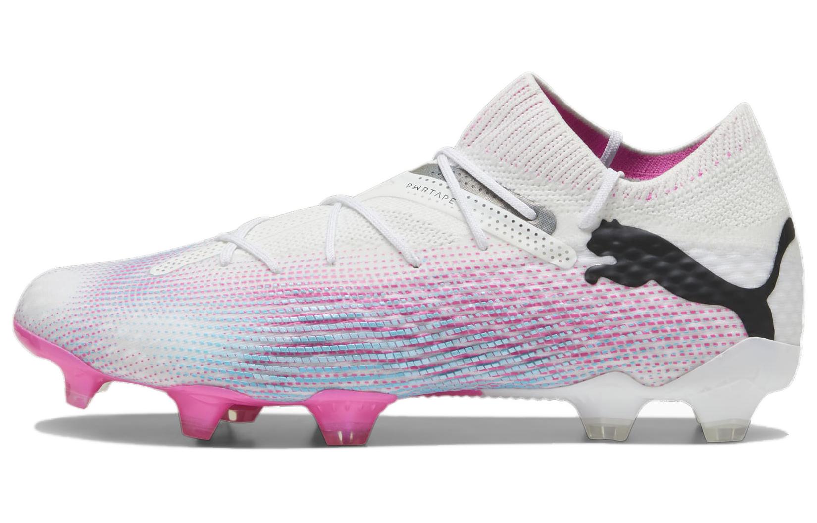 Футболка Future 7 Ultimate FG/AG 'Белый Розовый Черный' PUMA