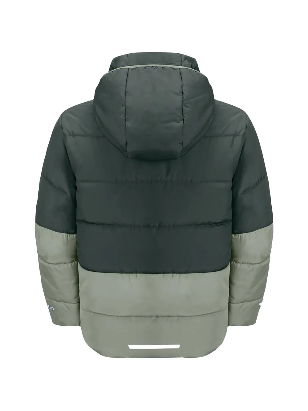 Куртка с капюшоном и цветными блоками Jack Wolfskin, зеленый — фото 2