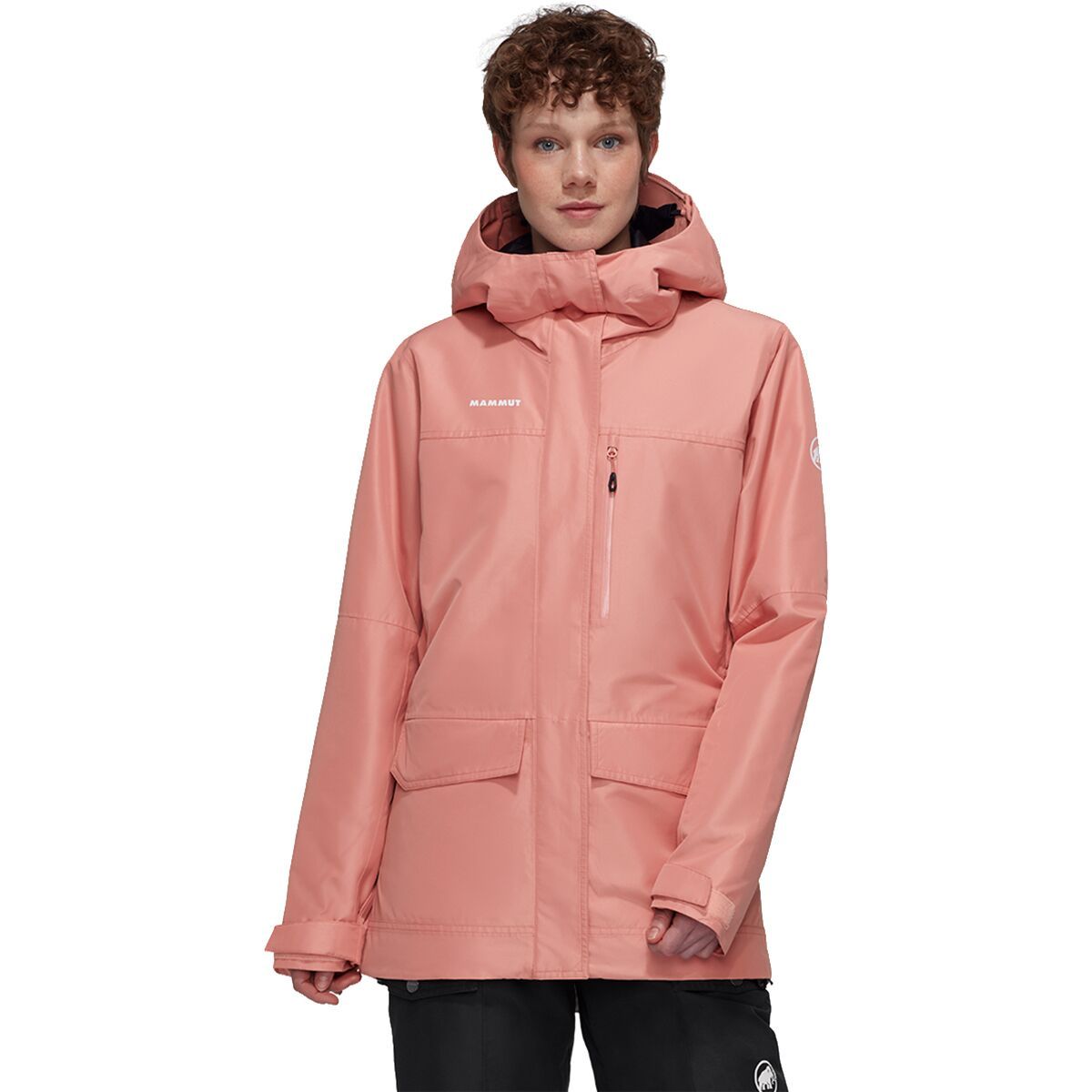 

Утепленная куртка с капюшоном Fall line hs thermo Mammut, цвет quartz dust