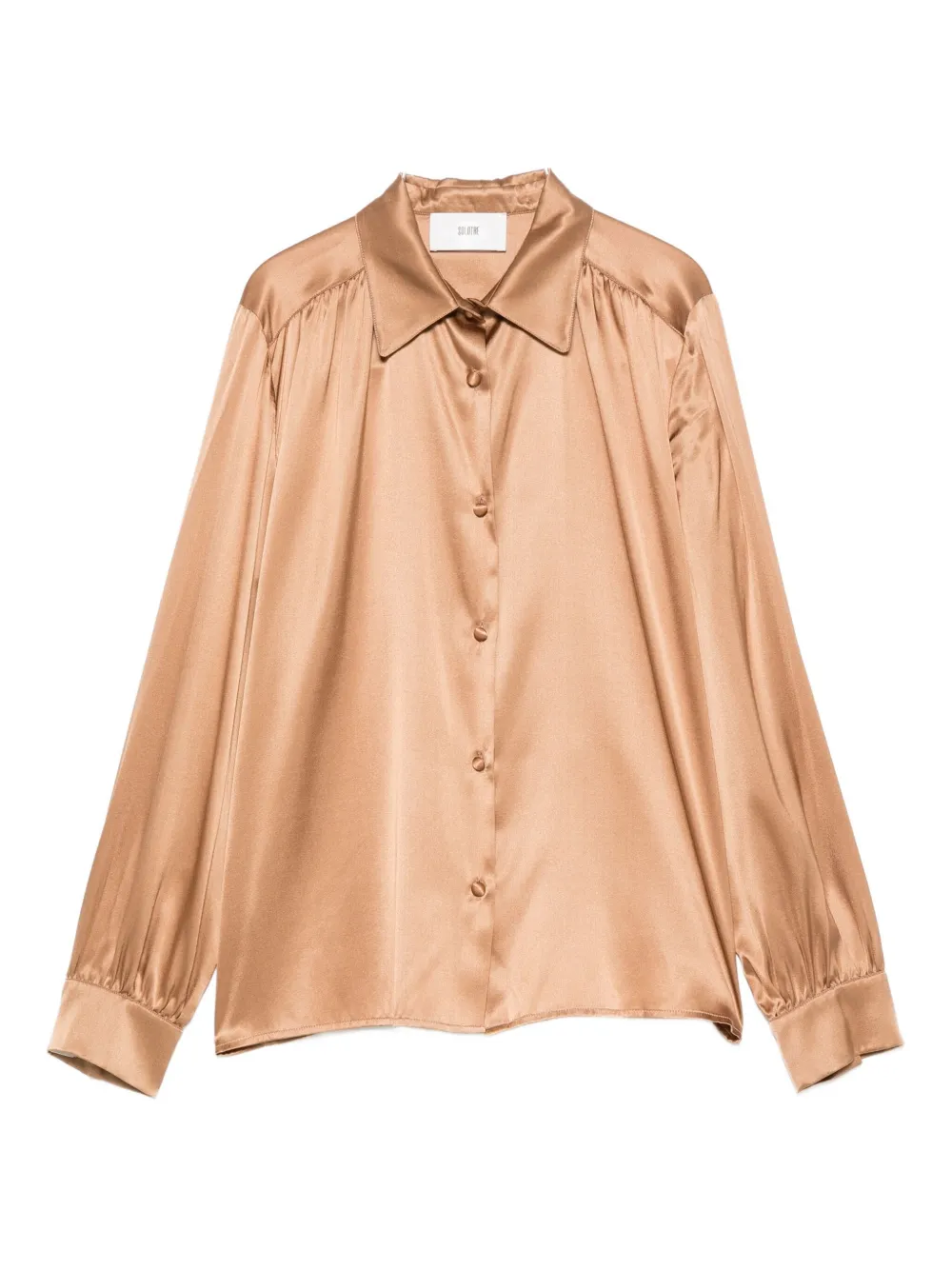 

Рубашка с длинными рукавами Solotre, розовый