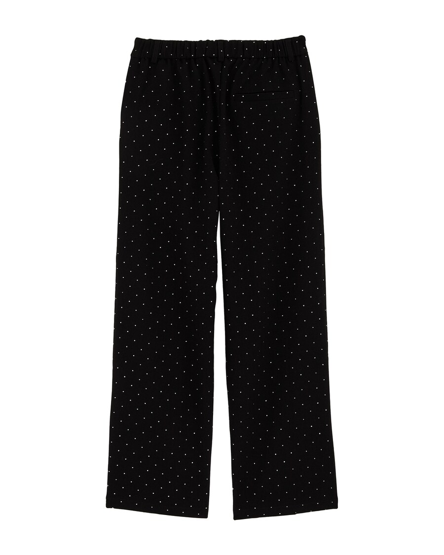 Брюки свободного кроя WE Fashion, Black — фото 3