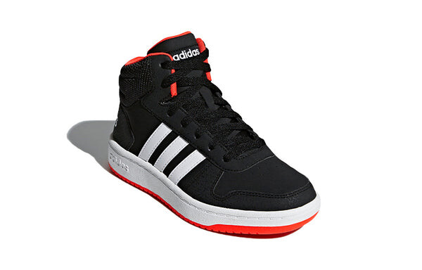 Кроссовки hoops 2.0 mid j Adidas, черный — фото 3