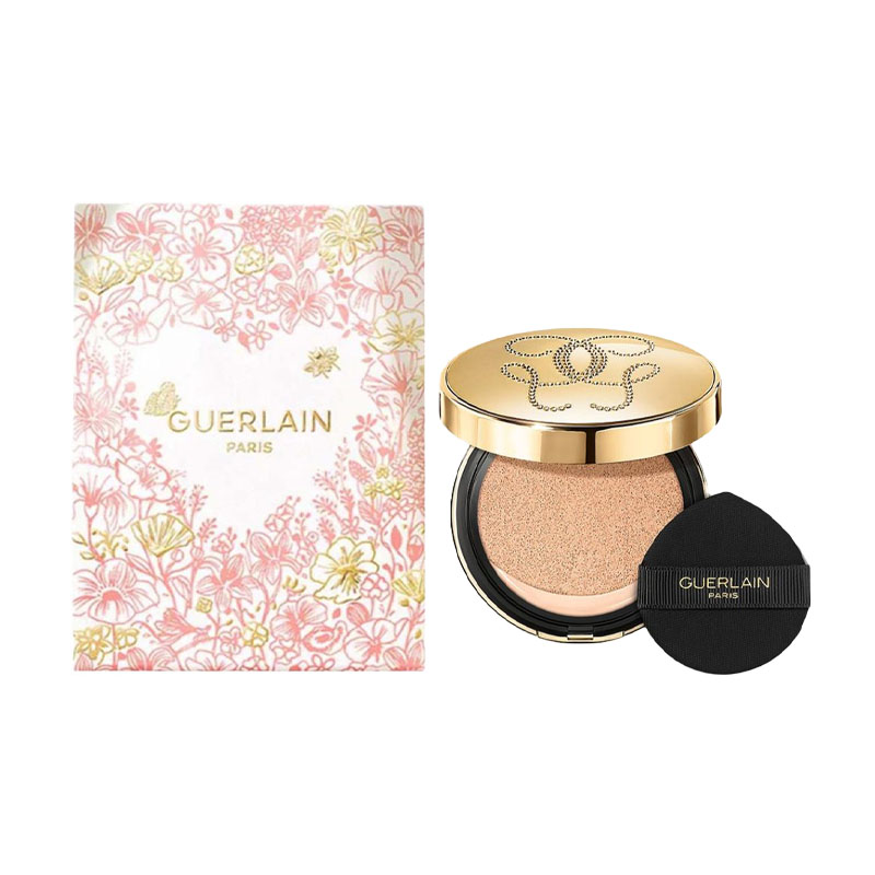 GUERLAIN JIAOLAN Golden Diamond корректирующий воздушный крем-пудра для увлажнения и выравнивания тона кожи 14,5 г — фото 2