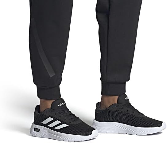 Мужские кроссовки Adidas Cloudfoam Comfy, белый/черный — фото 2