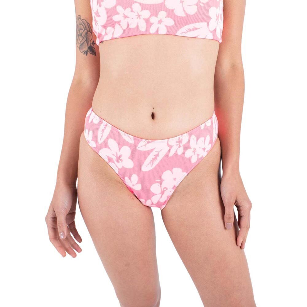 

Низ бикини Hurley Flower Scrunch Cheeky, розовый