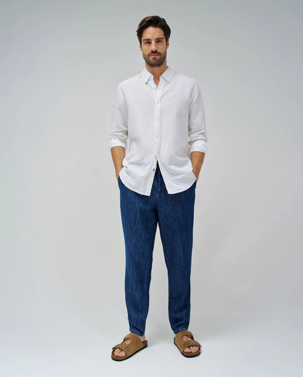 

Мужские зауженные джоггеры Salsa Jeans, синий