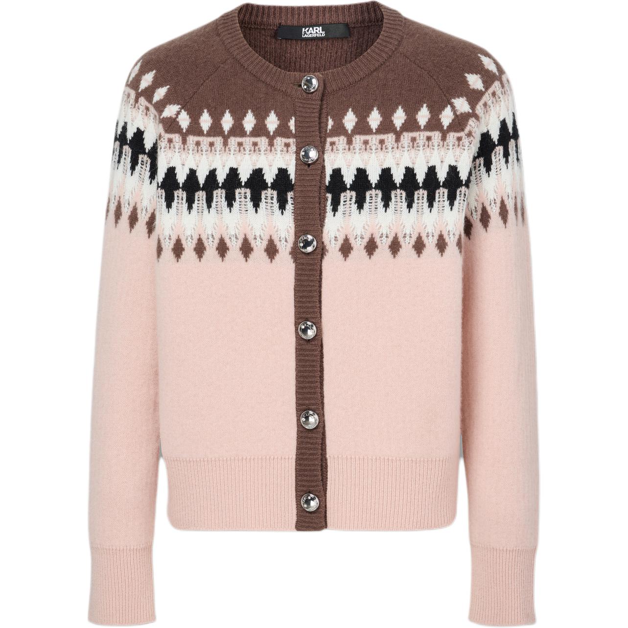 

Свитер KARL LAGERFELD FW25 женский KARL LAGERFELD/Karl Lagerfeld Jeans, розовый