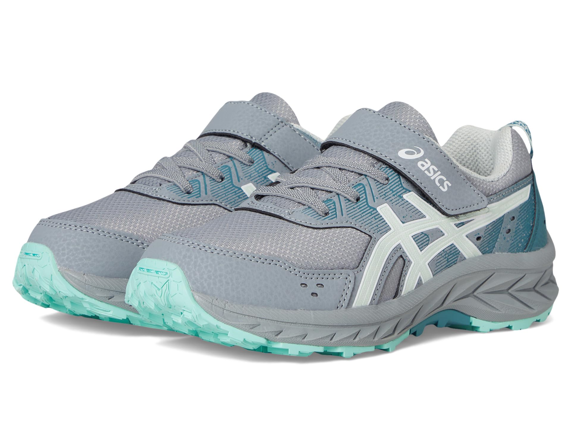 

Кроссовки ASICS Kids Pre Venture 9 Ps, Gravel/Pure Aqua