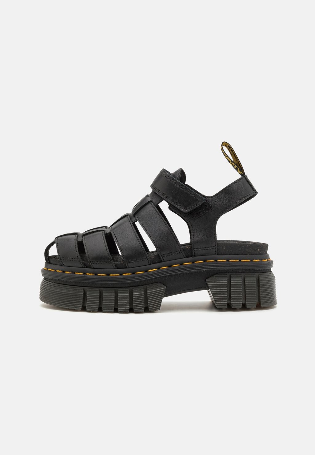 

Сандалии на платформе RICKI FISHERMAN Dr. Martens, цвет black