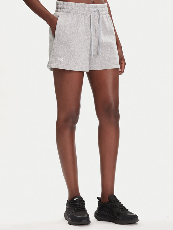 

Спортивные шорты loose fit Rival Fleece Short 1382723-011 Under Armour, серый