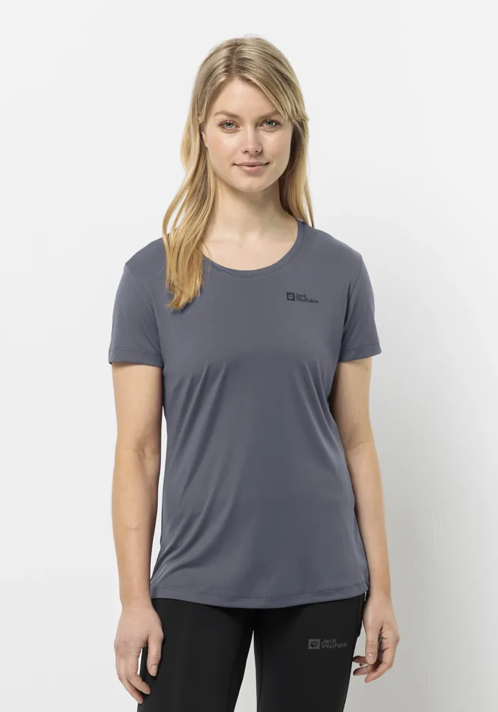 

Футболка Jack Wolfskin "TECH T W", цвет Dolphin