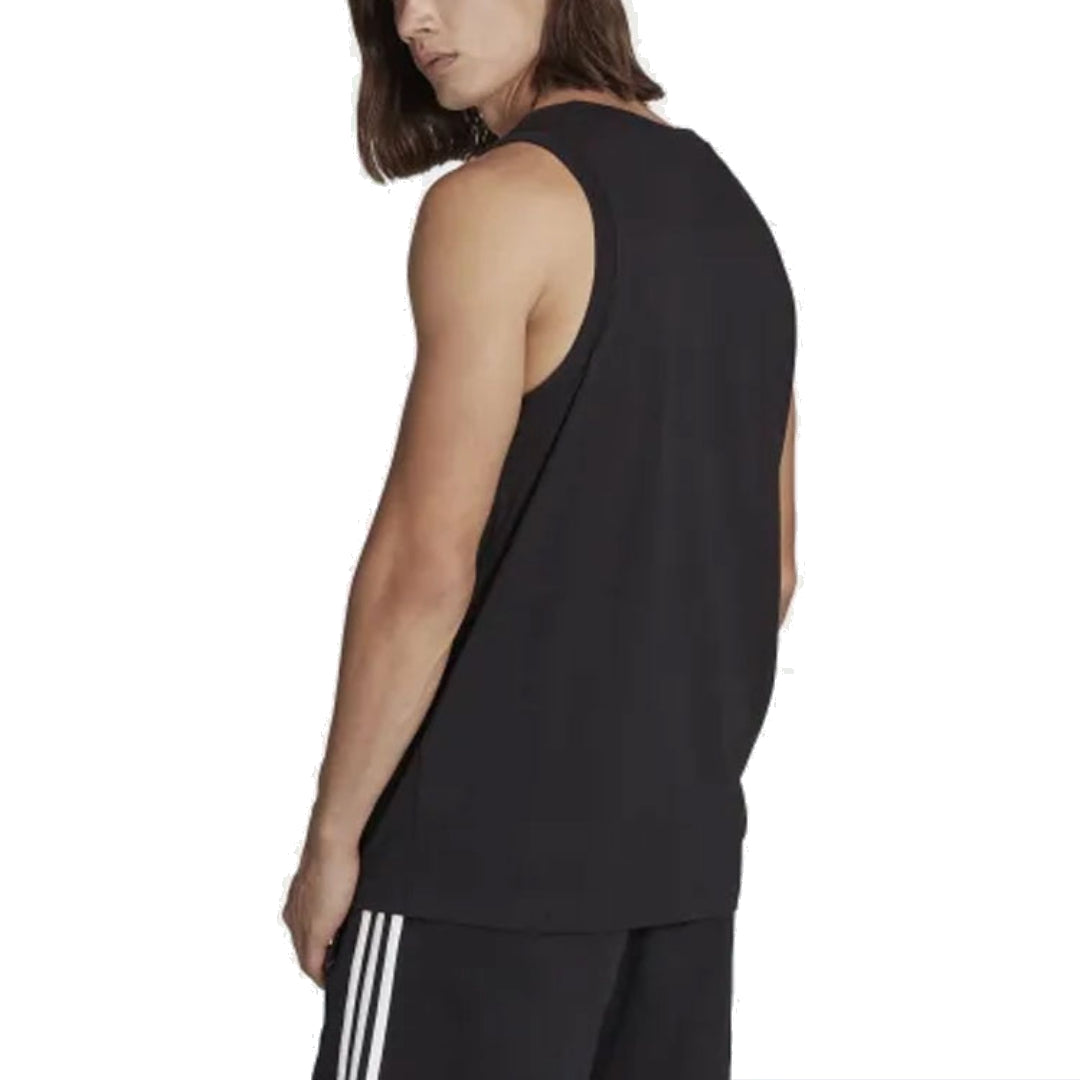 Спортивный топ adidas Originals Adicolor Classics Trefoil Tank Top 'Black White' IA4811, черный — фото 3