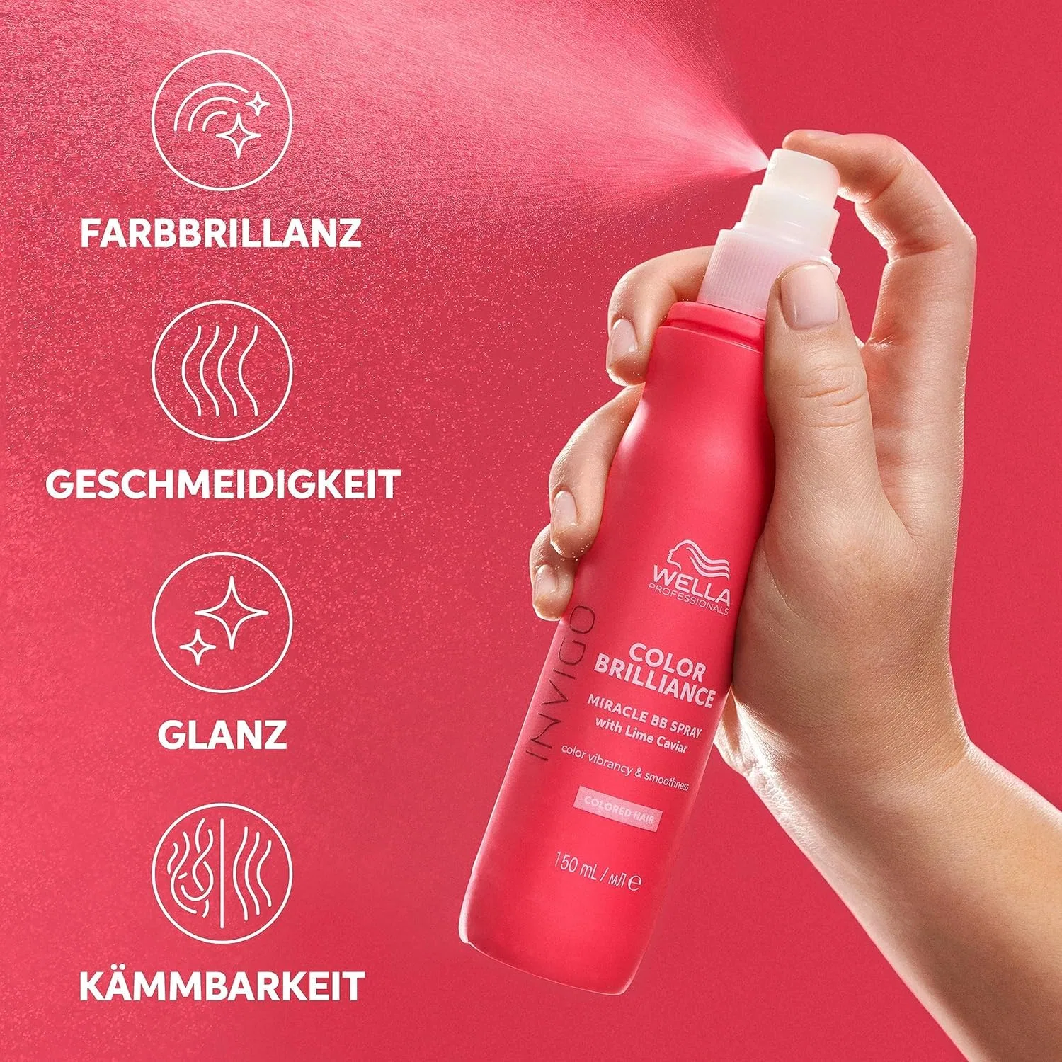 Спрей-бальзам для окрашенных волос «Color Brilliance Miracle BB Spray» от Wella Professionals Wella Professionals — фото 3