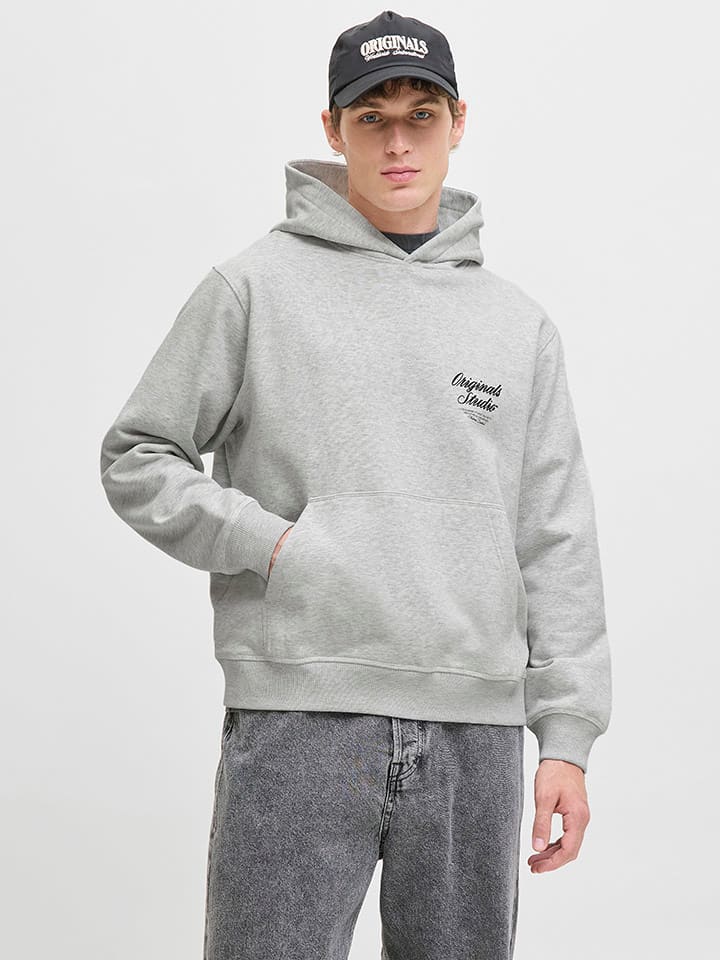 

Толстовка с капюшоном Jack & Jones, серый