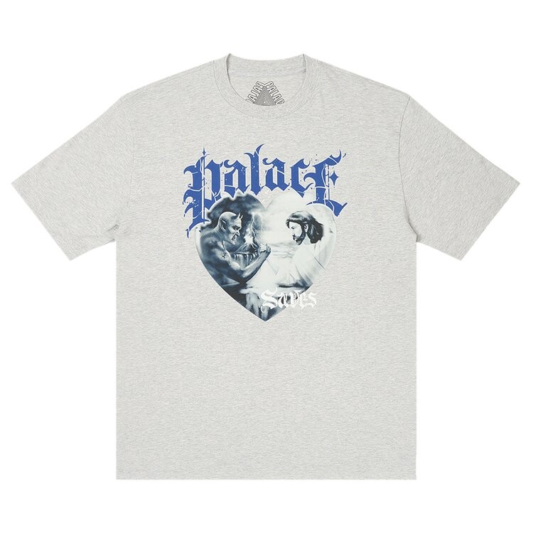 

Футболка Palace Save Thyself T-Shirt, цвет Grey Marl