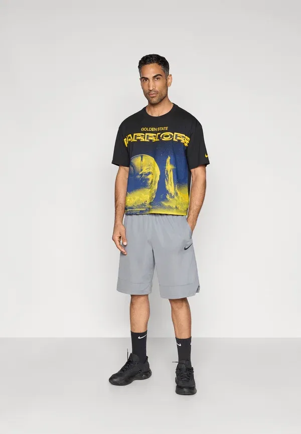 Футболка Nike Performance Golden State Warriors GSW Boxy Club Wear, черный — фото 2