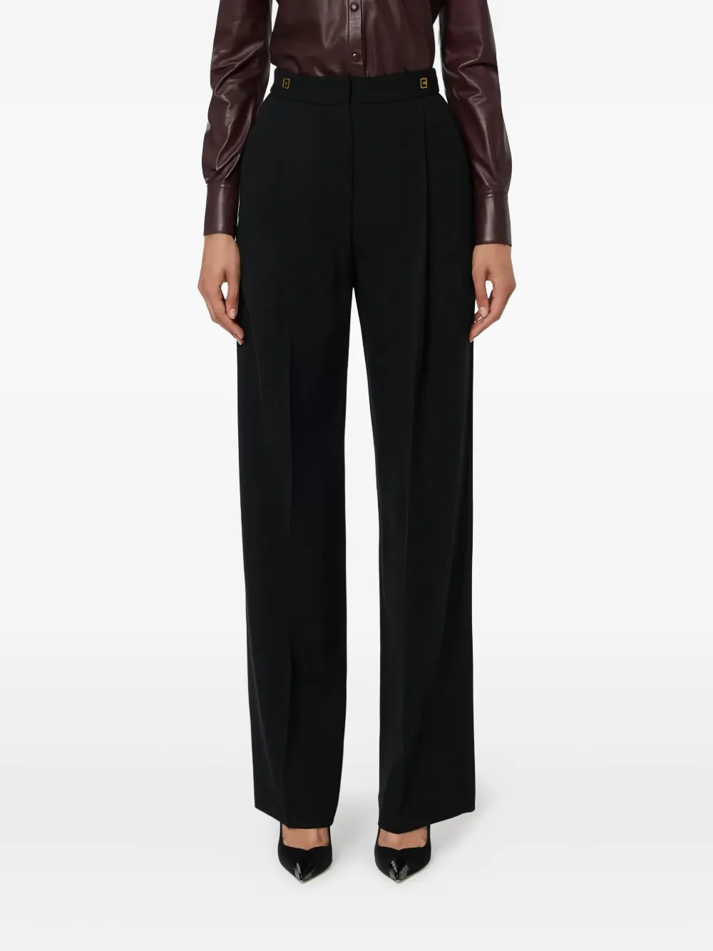 

Брюки с логотипом Dart Elisabetta Franchi, черный