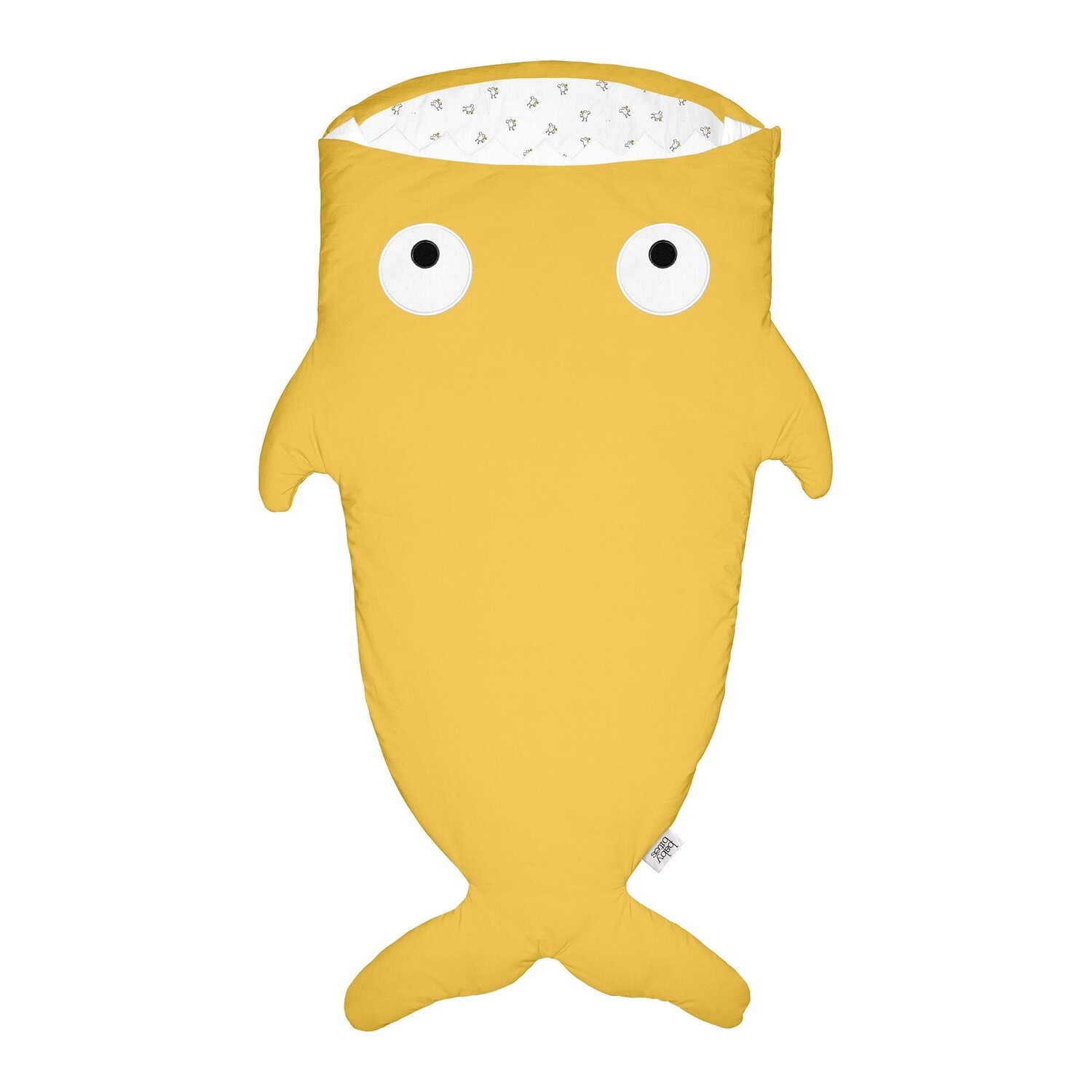 

Зимний спальный мешок Baby Shark - Акула Baby Bites, горчично-желтый