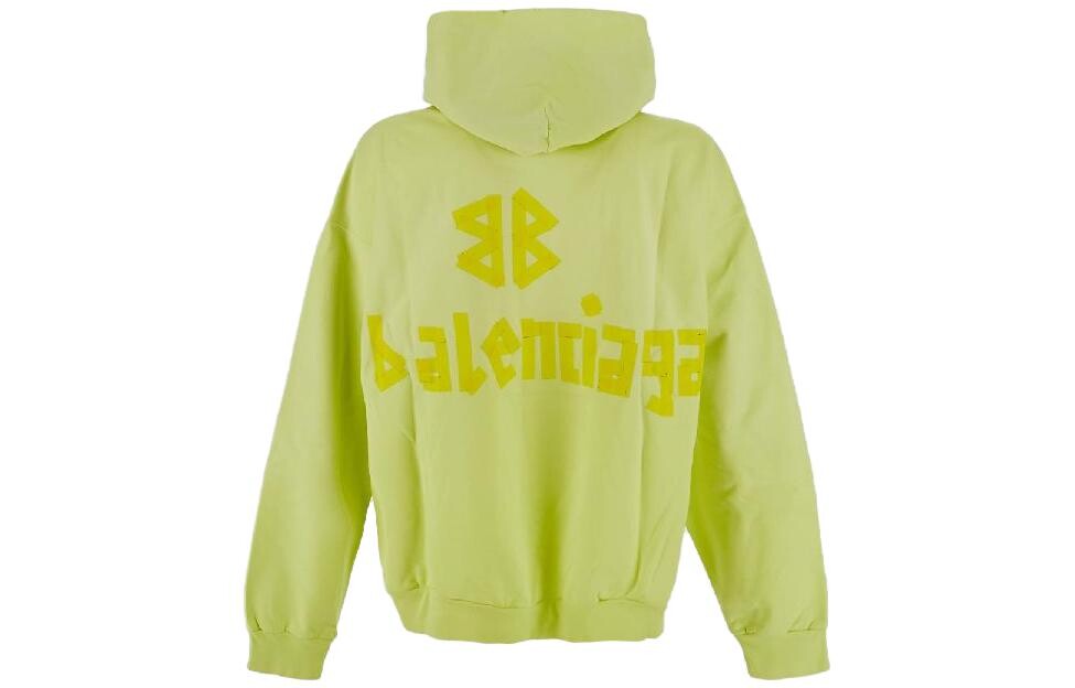 Толстовка мужская желтая Balenciaga, желтый — фото 2