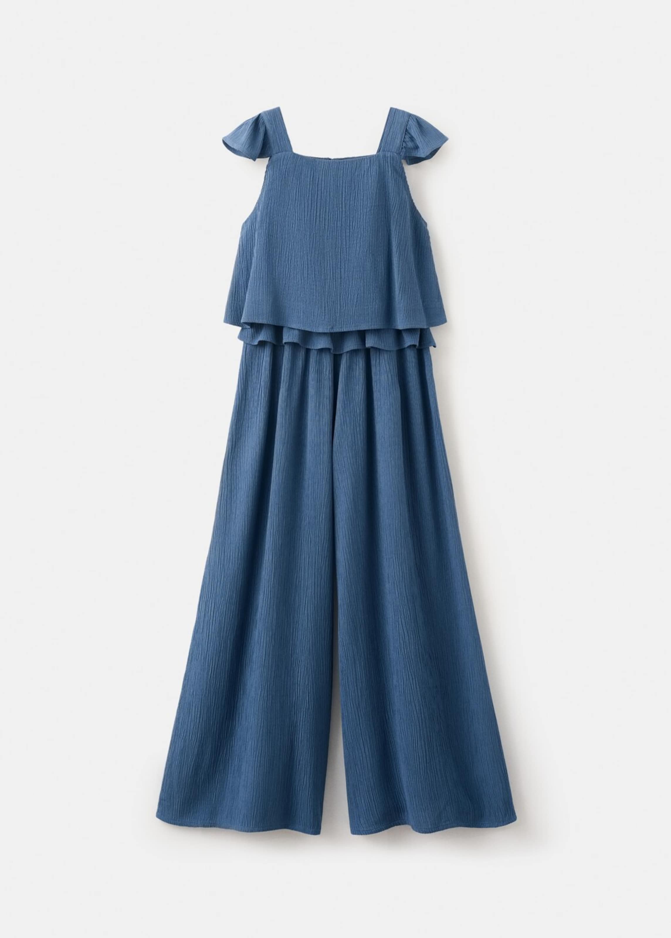 MANGO KIDS Комбинезон 'Valeria' в цвете Royal Blue — фото 2