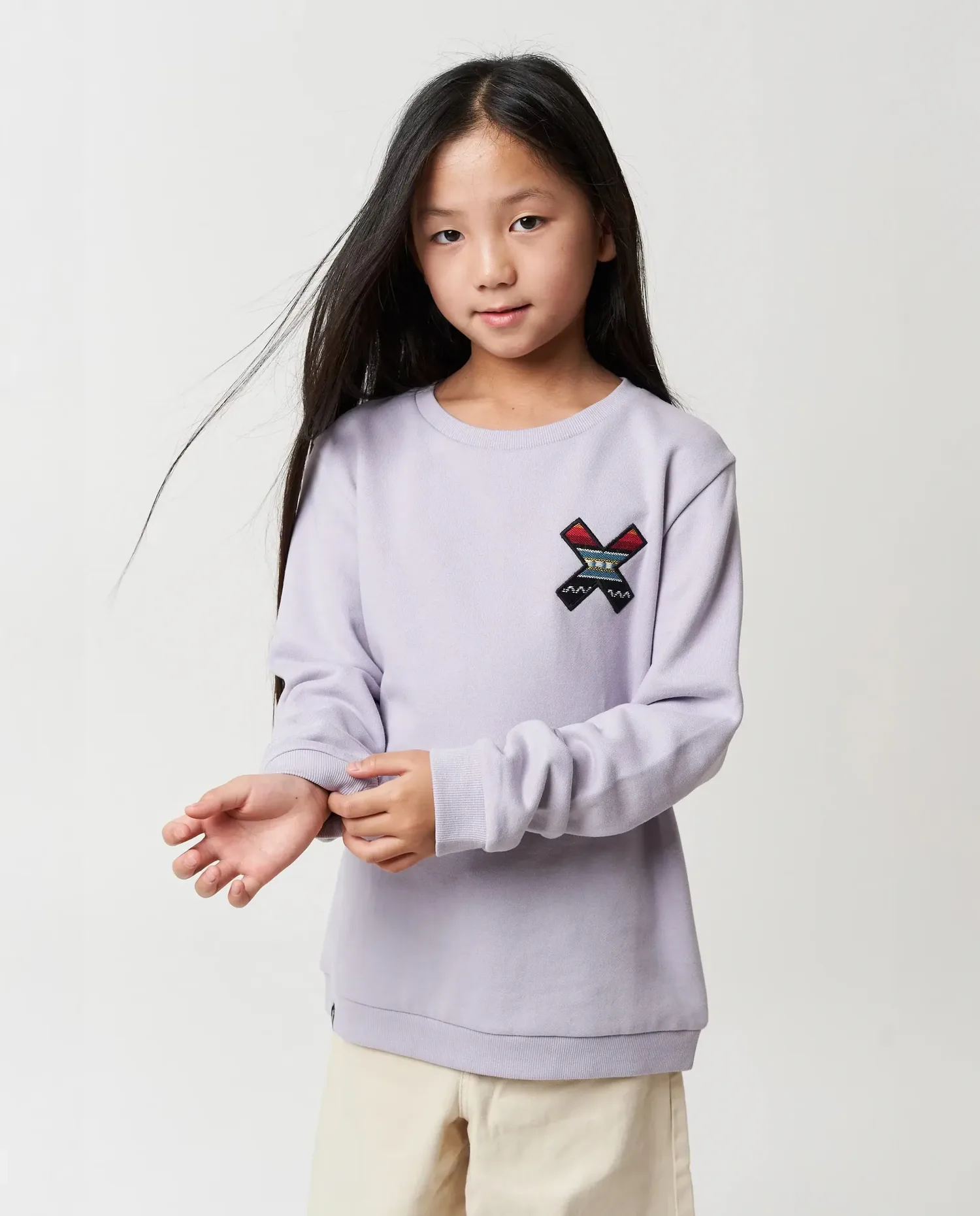 Blue Banana Толстовка из органического хлопка Classic lilac