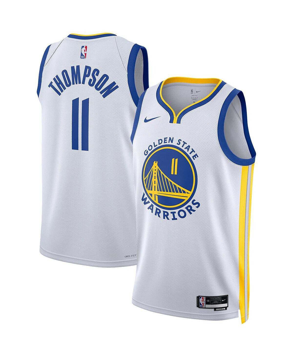 

Мужская белая майка Klay Thompson Golden State Warriors 2022/23 Swingman — Association Edition Nike