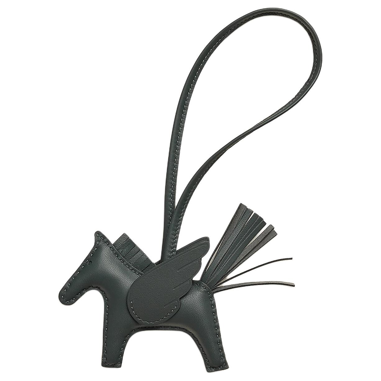 

Аксессуар для сумки Rodeo Pegase Milo Lambskin With Swift Calfskin малый женский Marsh Green HERMES, Marsh зеленый