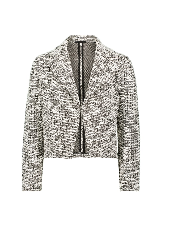 

Блейзер Zero Blazer Bouclè mit Reverskragen, цвет BlackCream