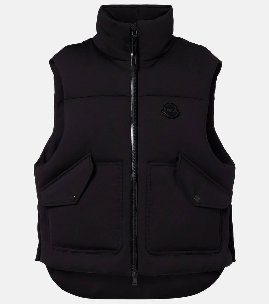 

Пуховик-жилет x EE72 от Edward Enninful Otis Moncler Genius, Black