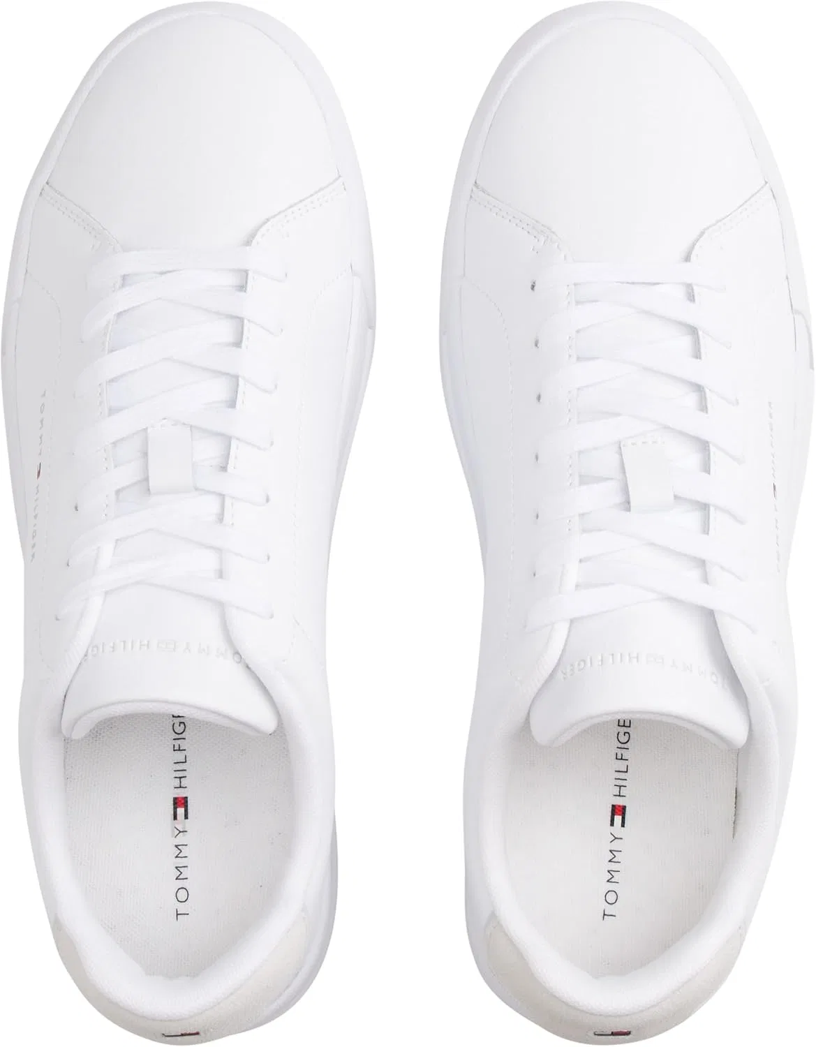 Мужские низкие кроссовки Tommy Hilfiger Court Core Trainers, White — фото 4