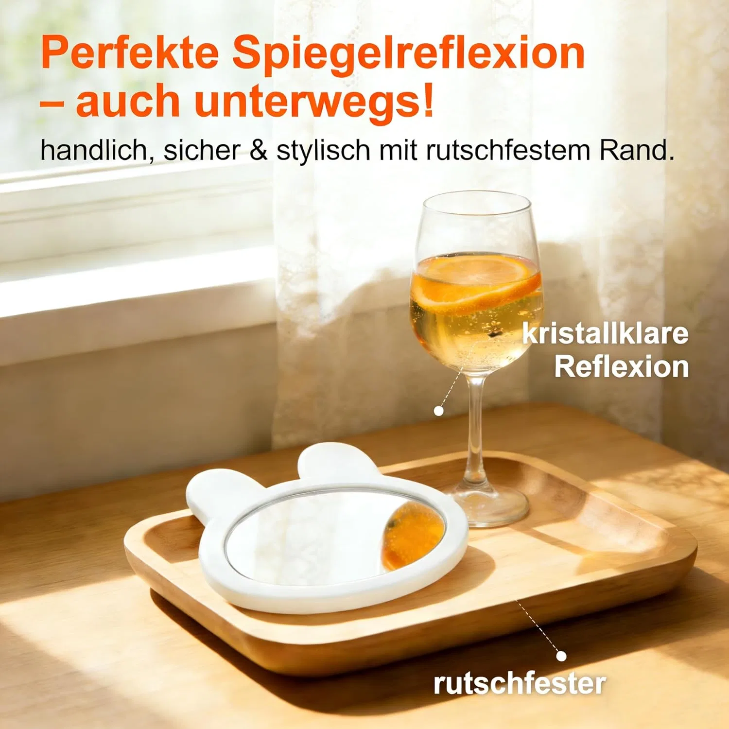 Подарочный набор Aperol: косметичка и носки с зеркалом Zsopn — фото 4
