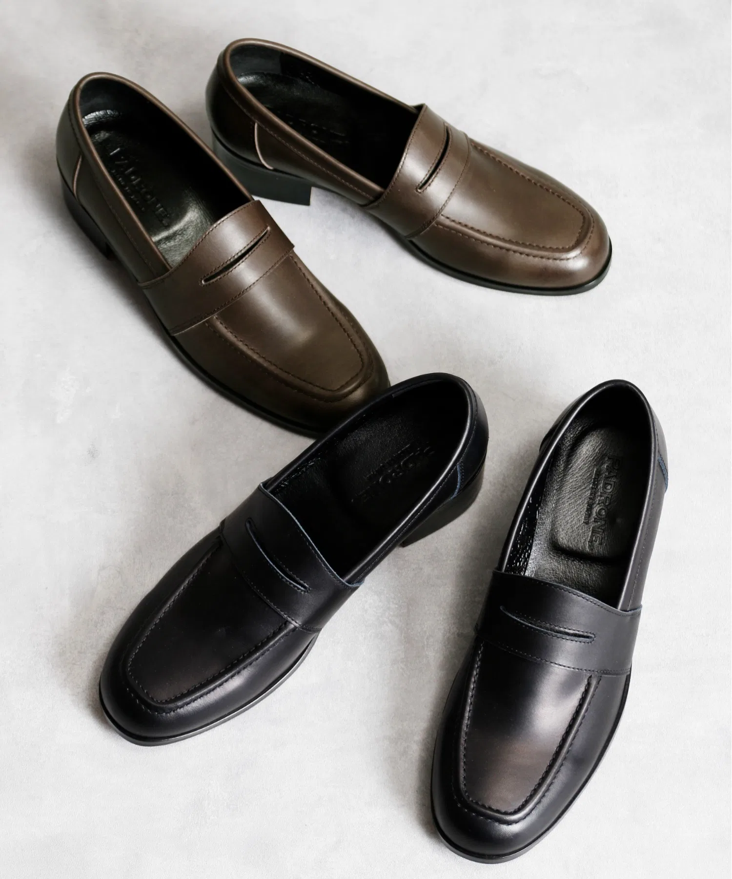 Мужские лоферы PADRONE BL LOAFERS — фото 2