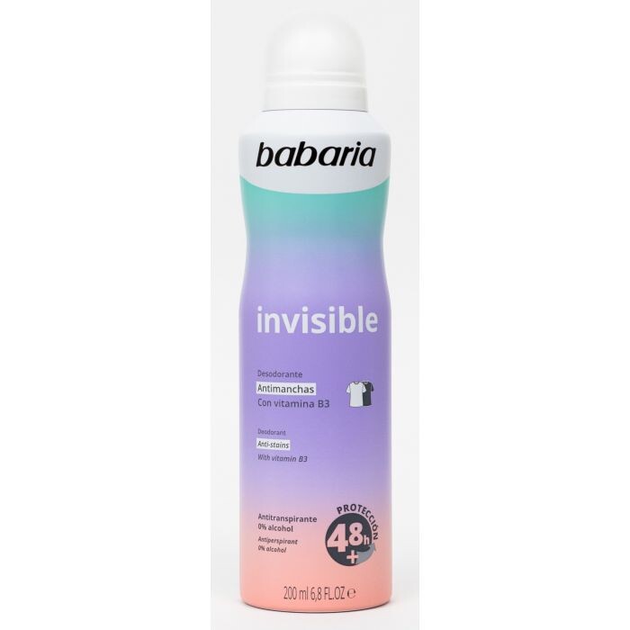 

Дезодорант Desodorante Spray Invisible Babaria, 200 ml