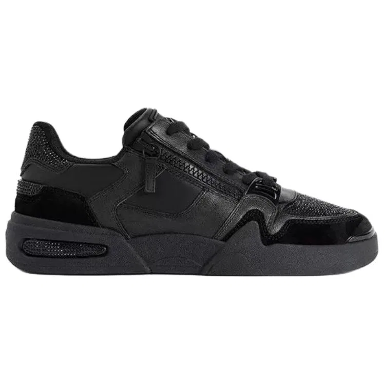Кроссовки Giuseppe Zanotti Ghost Low Black — фото 3