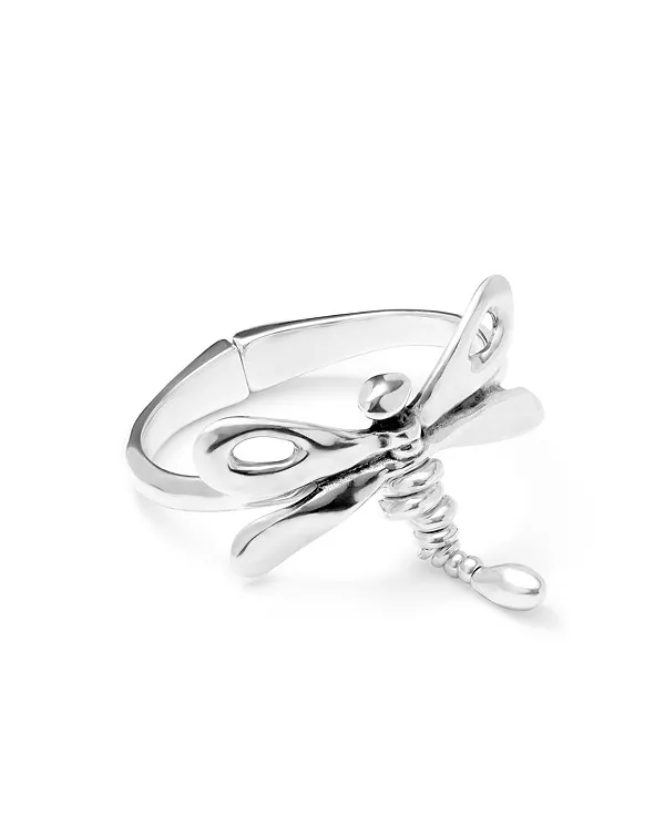 

Браслет со стрекозой, покрытый стерлинговым серебром Unode50, silver