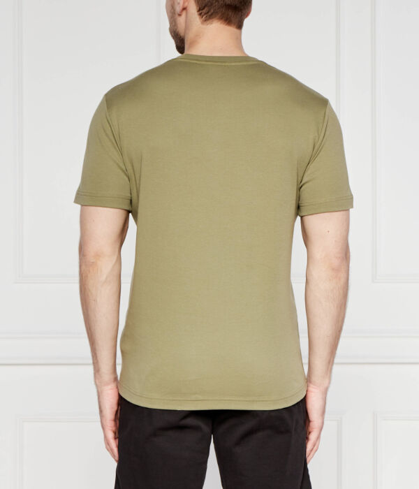 Футболки Slim fit Calvin Klein, хаки — фото 4