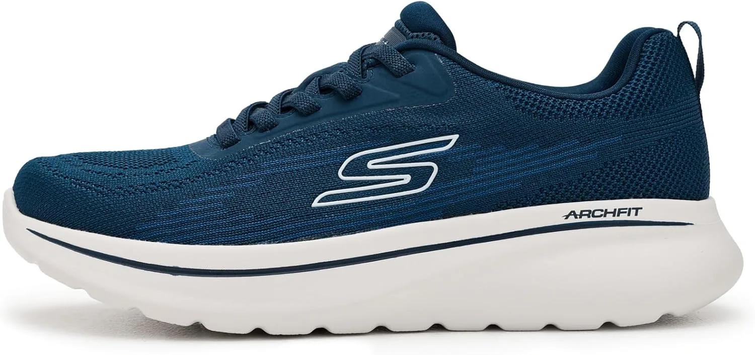 Мужские кроссовки Skechers Go Walk Arch Fit N-Joy Nate, темно-синий — фото 4