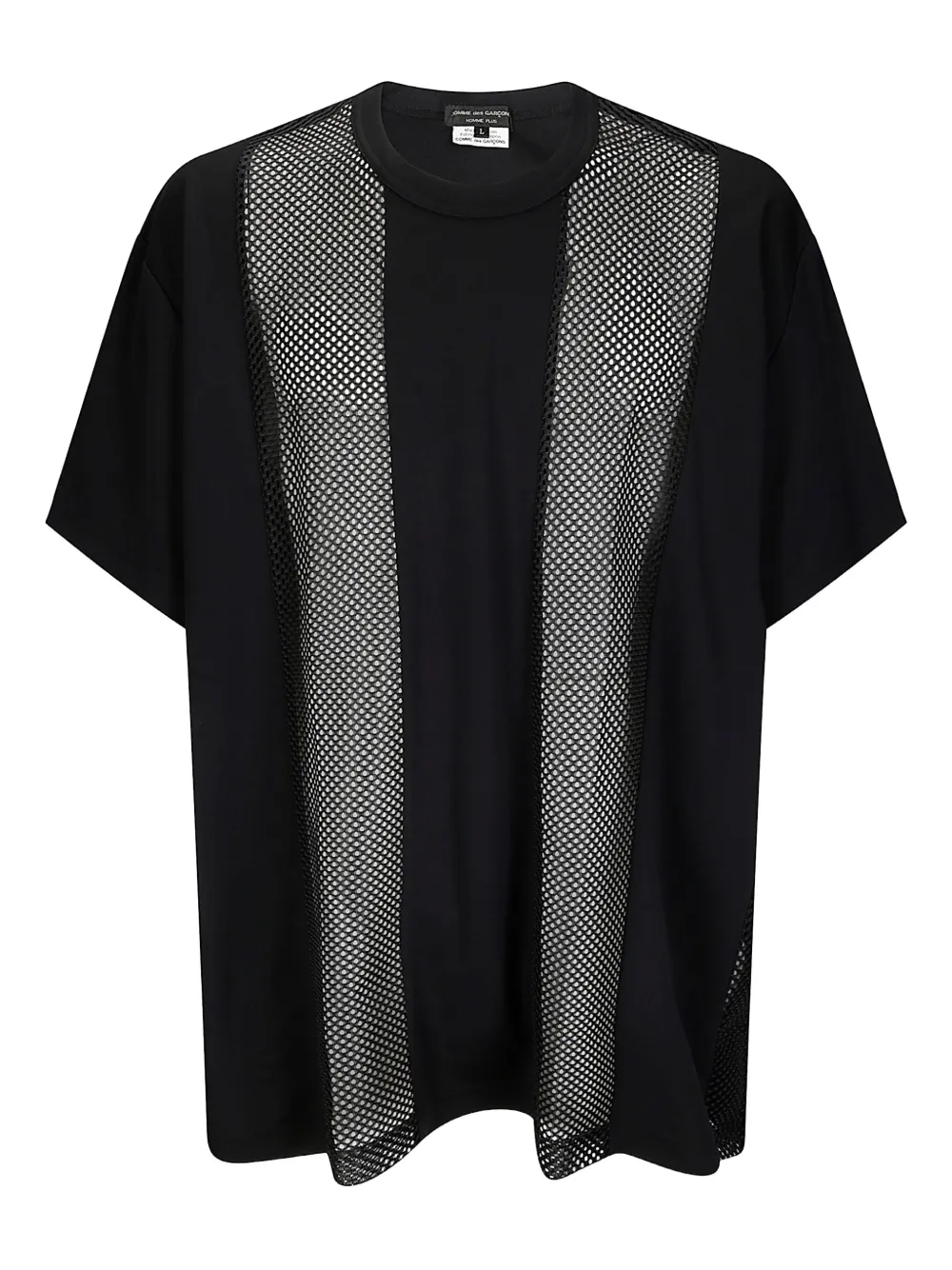 

Футболка со вставками Comme des Garçons Homme Plus, черный