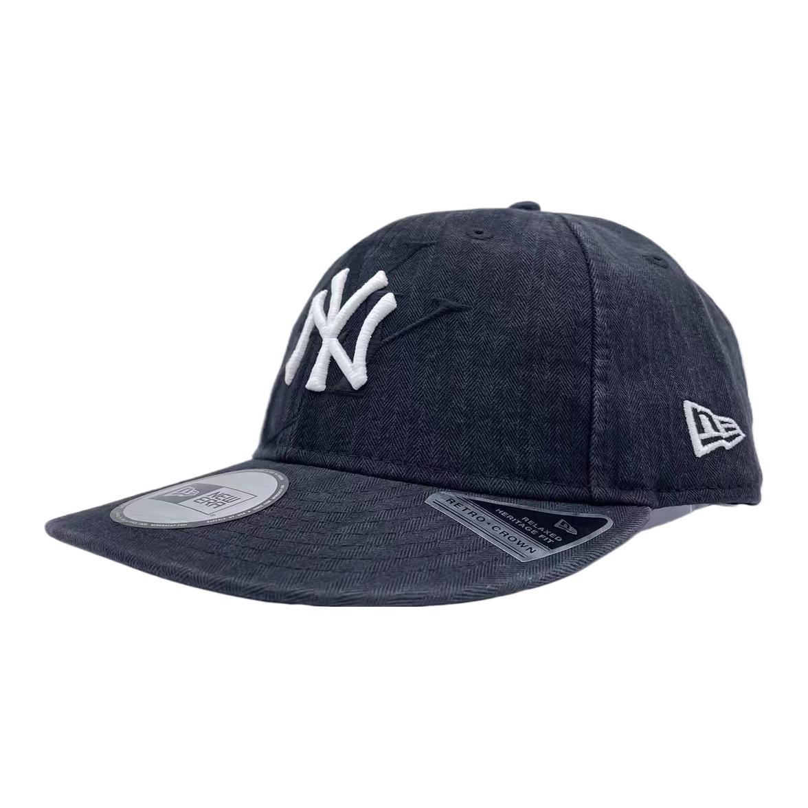 

New Era Хлопковая бейсболка унисекс черная, Black