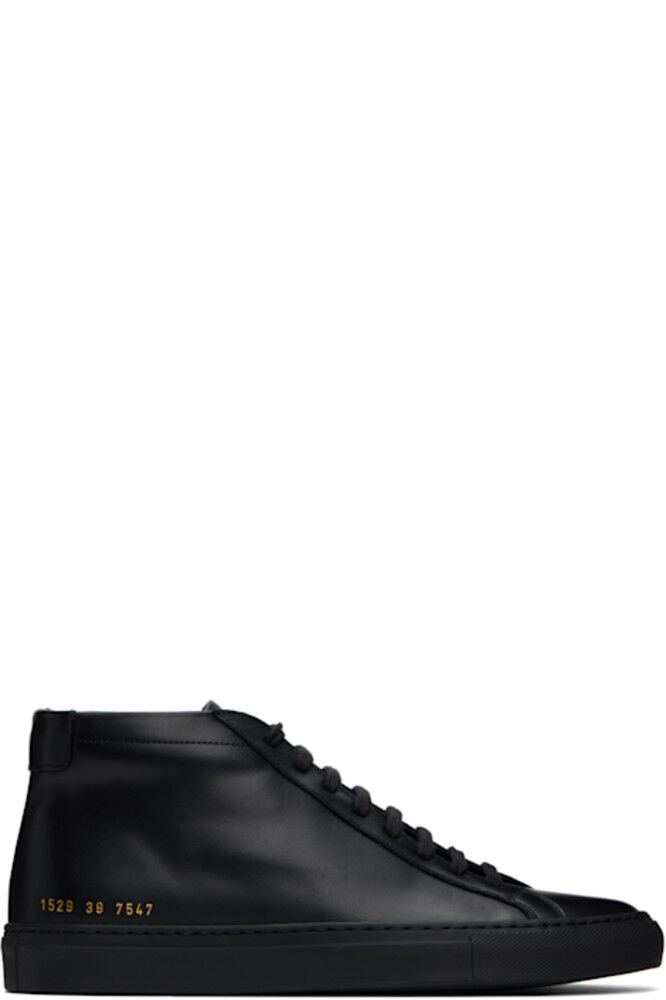 

Черные оригинальные кроссовки Achilles Mid Common Projects